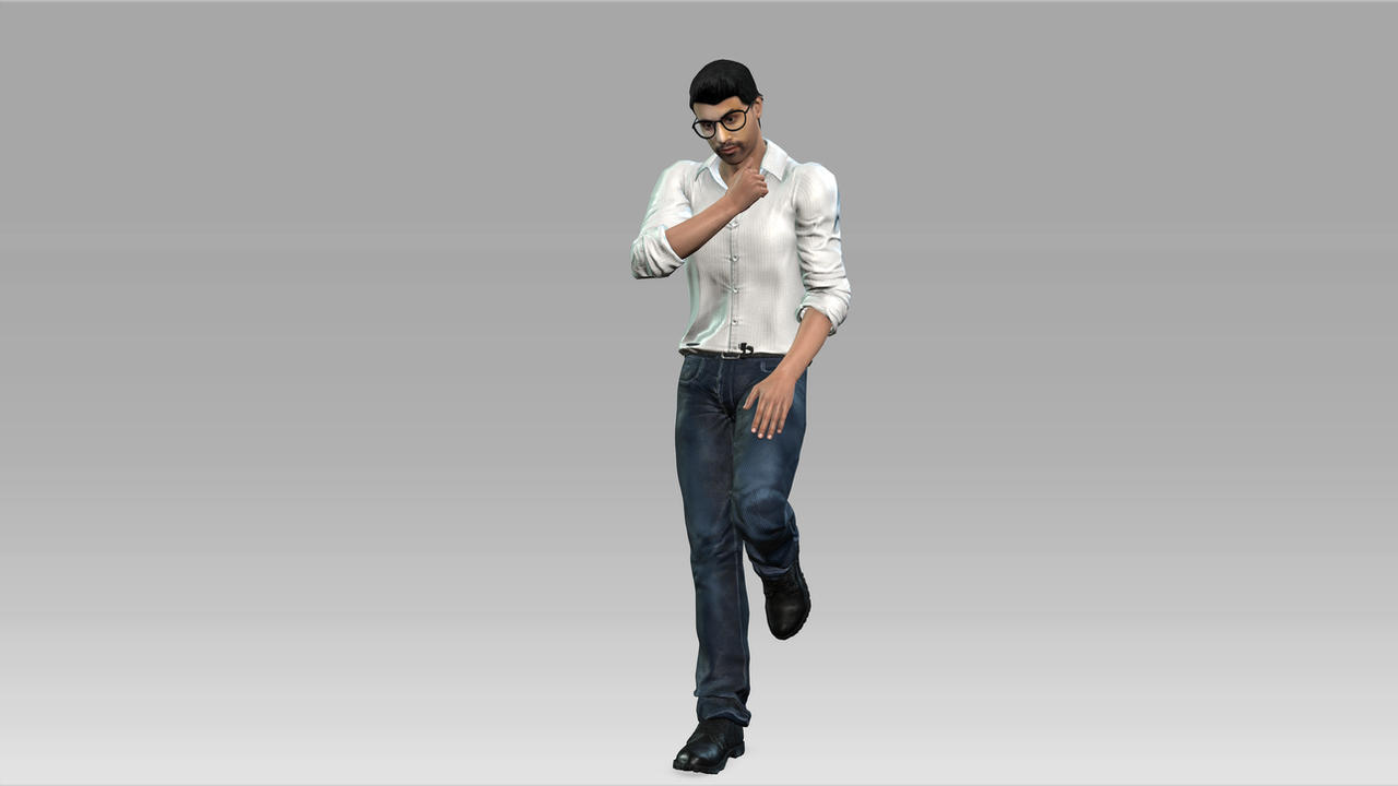 Deviantart Real Man Man Realistic Character with Animation by bilalcreation on DeviantArt
