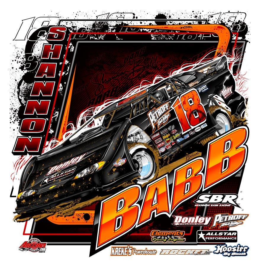 Babb Racing Hard Back Design by bwassonart on DeviantArt