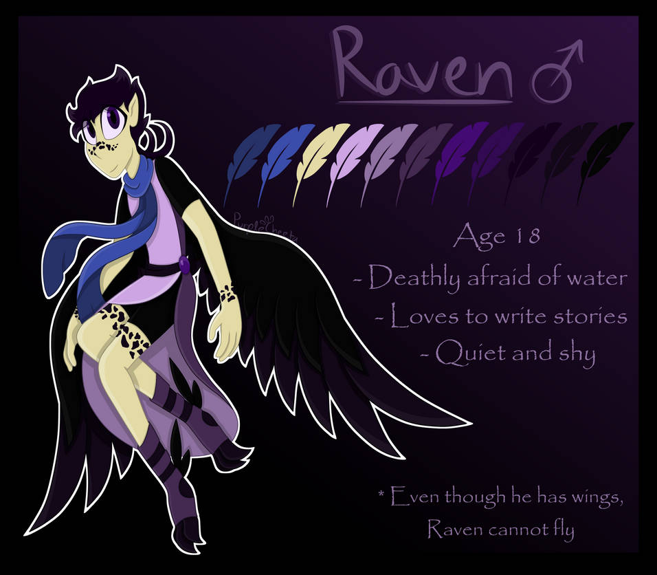 Raven Reference by PurpleCheeta on DeviantArt