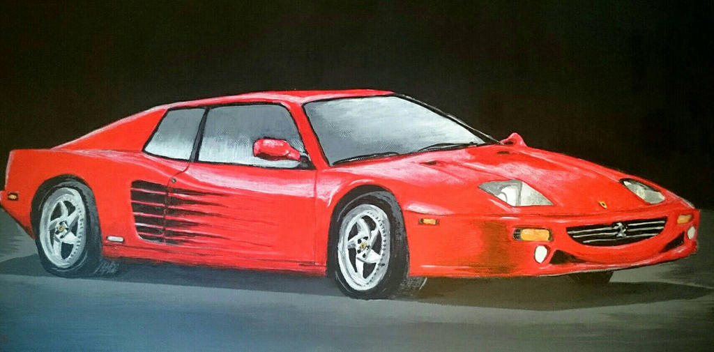 Testarossa Deviantart Ferrari Testarossa by prosurvival on DeviantArt