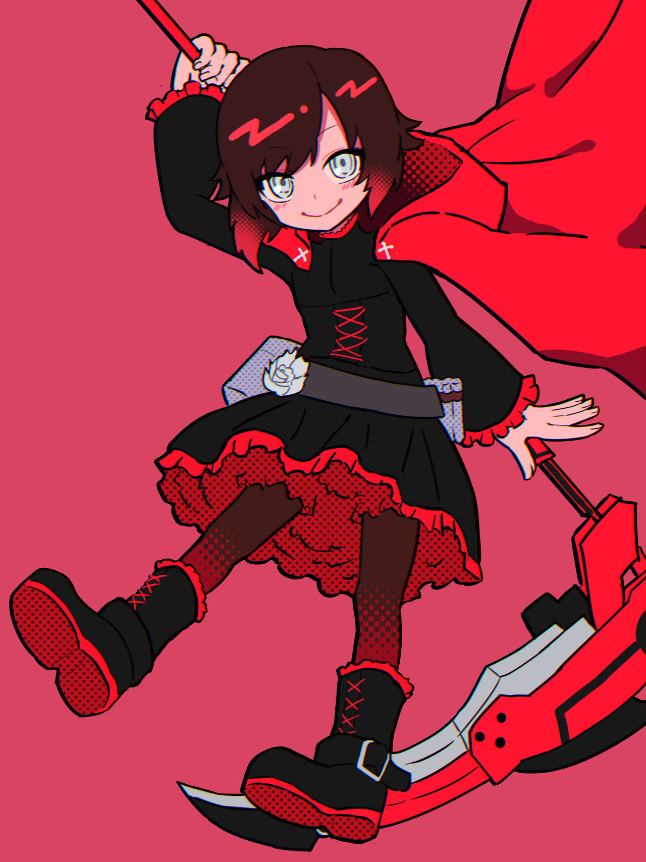 Ruby Rose Rvby RWBY Ruby Rose by ryohakosako on DeviantArt