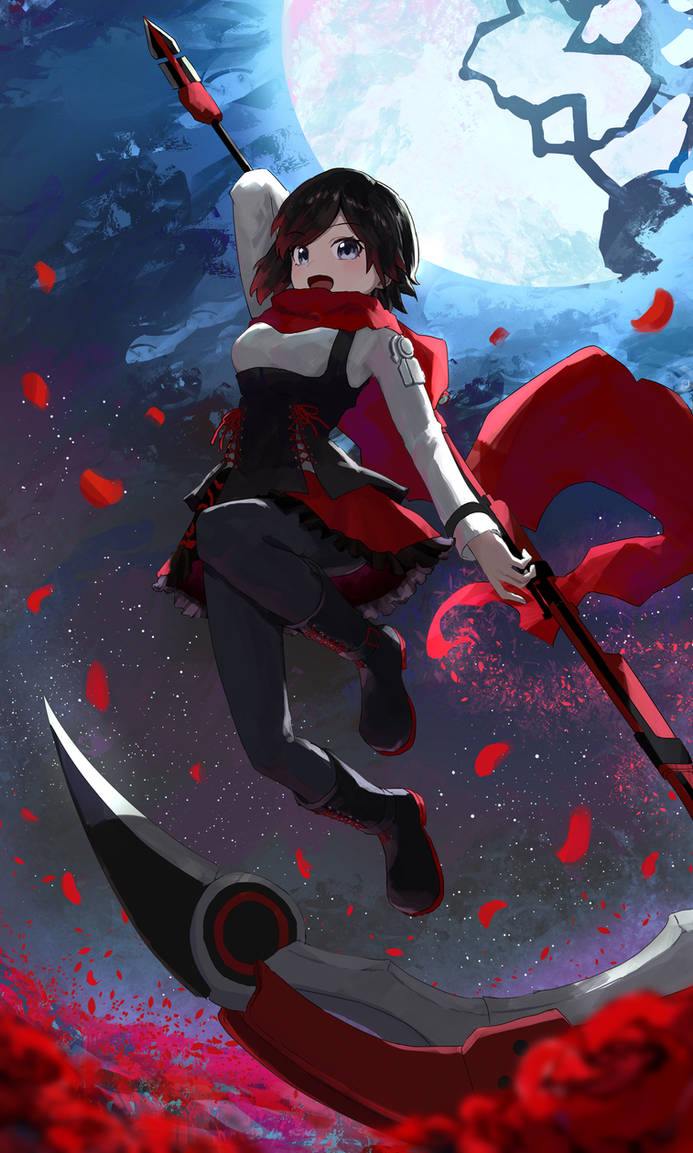 Ruby Roses Rwby RWBY Ruby Rose by ryohakosako on DeviantArt