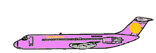 Sunwest Airlines DC-9-32 N930SW