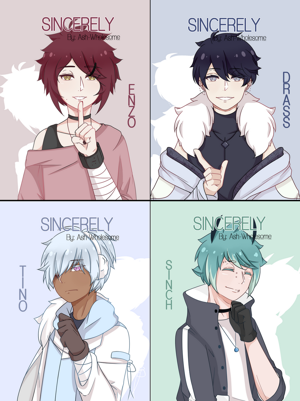 Cast for Sincerely by AsterMerveilleux