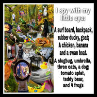 I spy with my little eye 