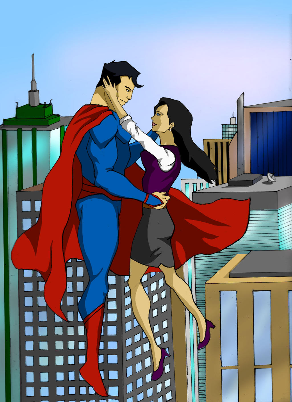 Superman And Lois Lane By RJDJ Productions On DeviantArt superman-and-lois-lane-by-rjdj-productions-on-deviantart