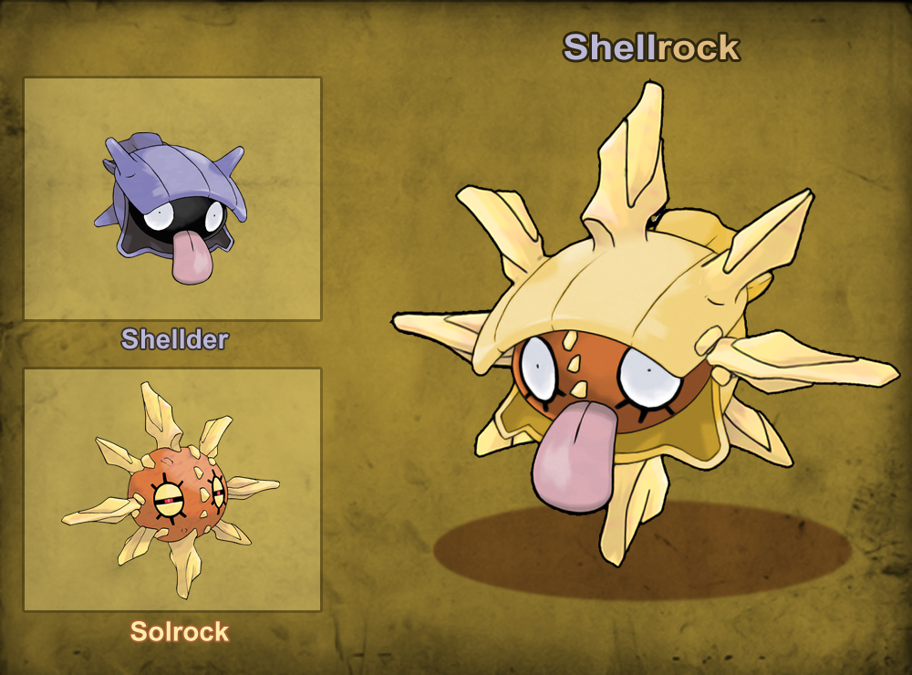 Poke Fusion - Shellrock