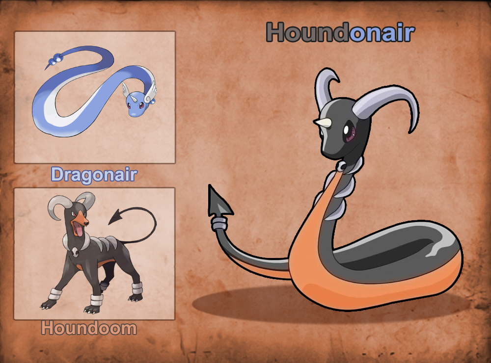 Poke Fusion - Houndonair