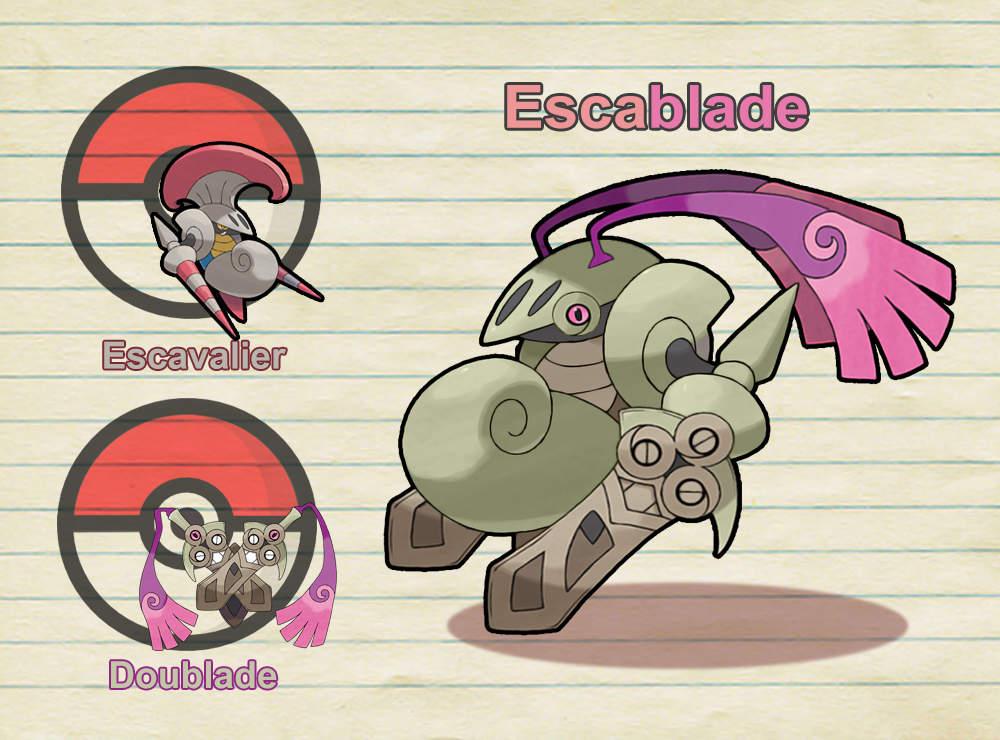 Poke Fusion - Escablade