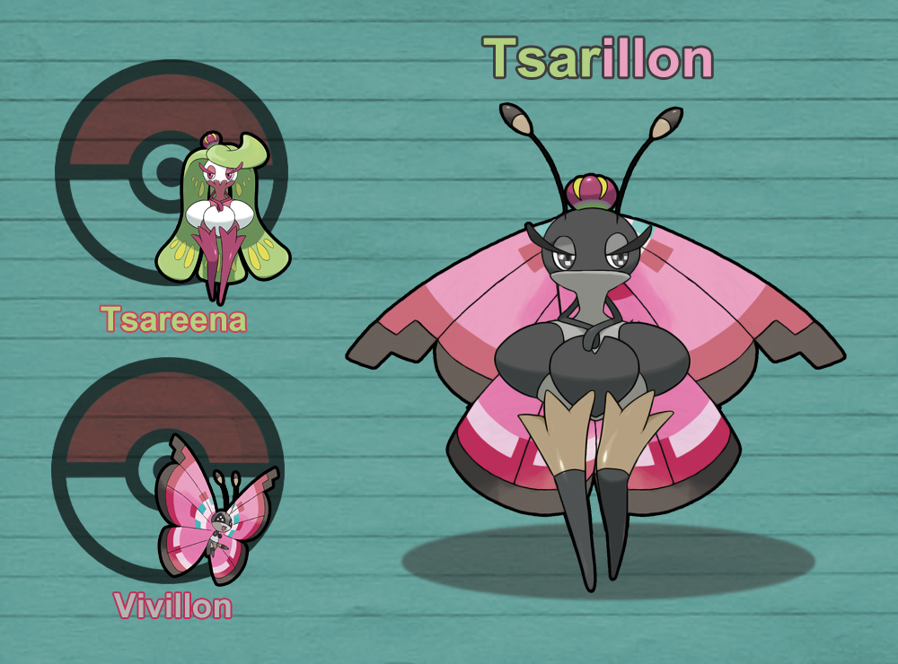 Poke Fusion - Tsarillon