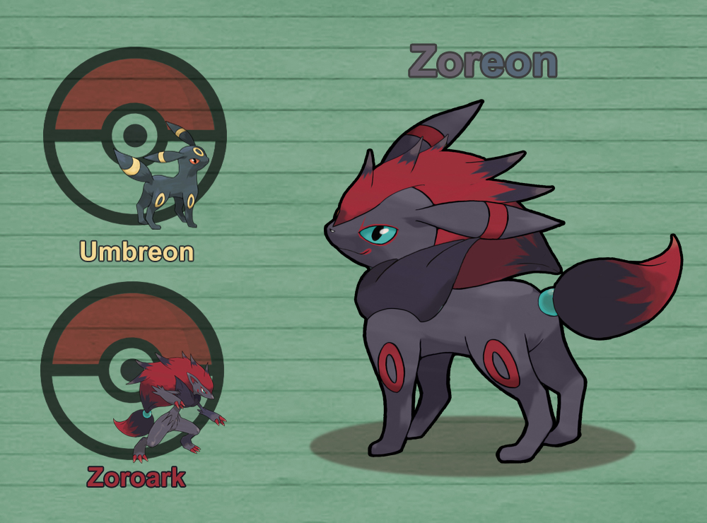 Fusion: Zekrom and Zoroark Pokemon Fakemon - shinypokemon post - Imgur