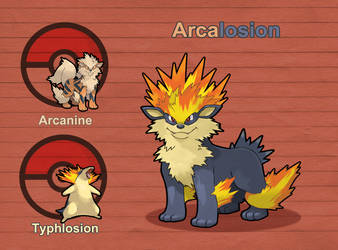 Poke Fusion - Arcalosion