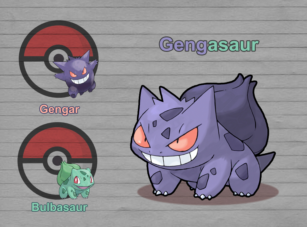 Poke Fusion - Gengasaur