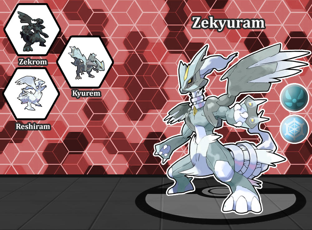 Reshiram/Zekrom/Kyurem (349.350.351) (triple fusion contest) :  r/PokemonInfiniteFusion