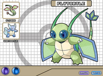 Poke Fusion - Flytortle