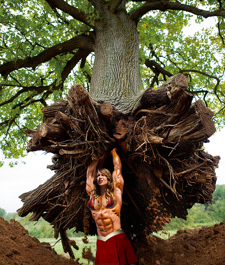Supergirl Uproots A Tree By Lenova257 On DeviantArt supergirl-uproots-a-tree-by-lenova257-on-deviantart