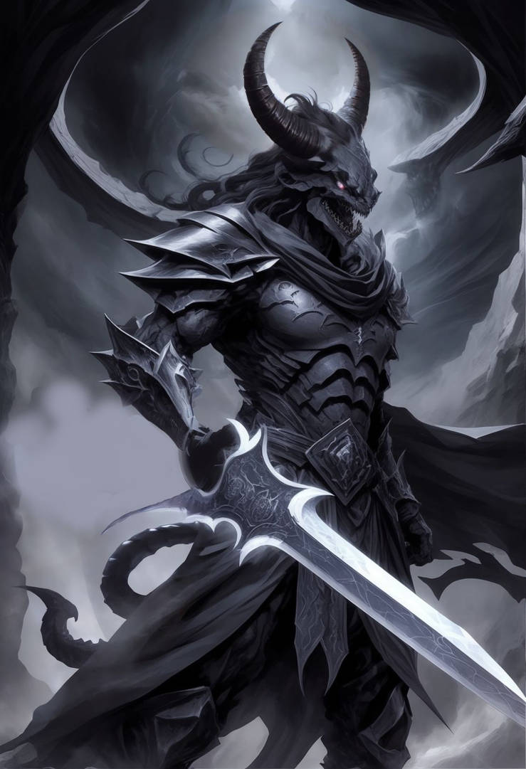 Specter Dragon Ruler specter Dragonborn by doggodranu on DeviantArt