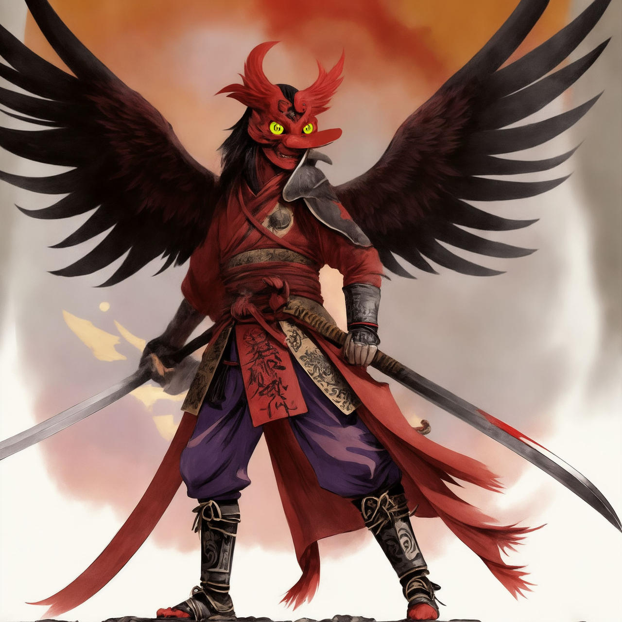 Human Tengu Tengu by doggodranu on DeviantArt