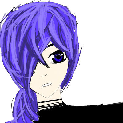 Purple Haired Boy By Nak246 On Deviantart