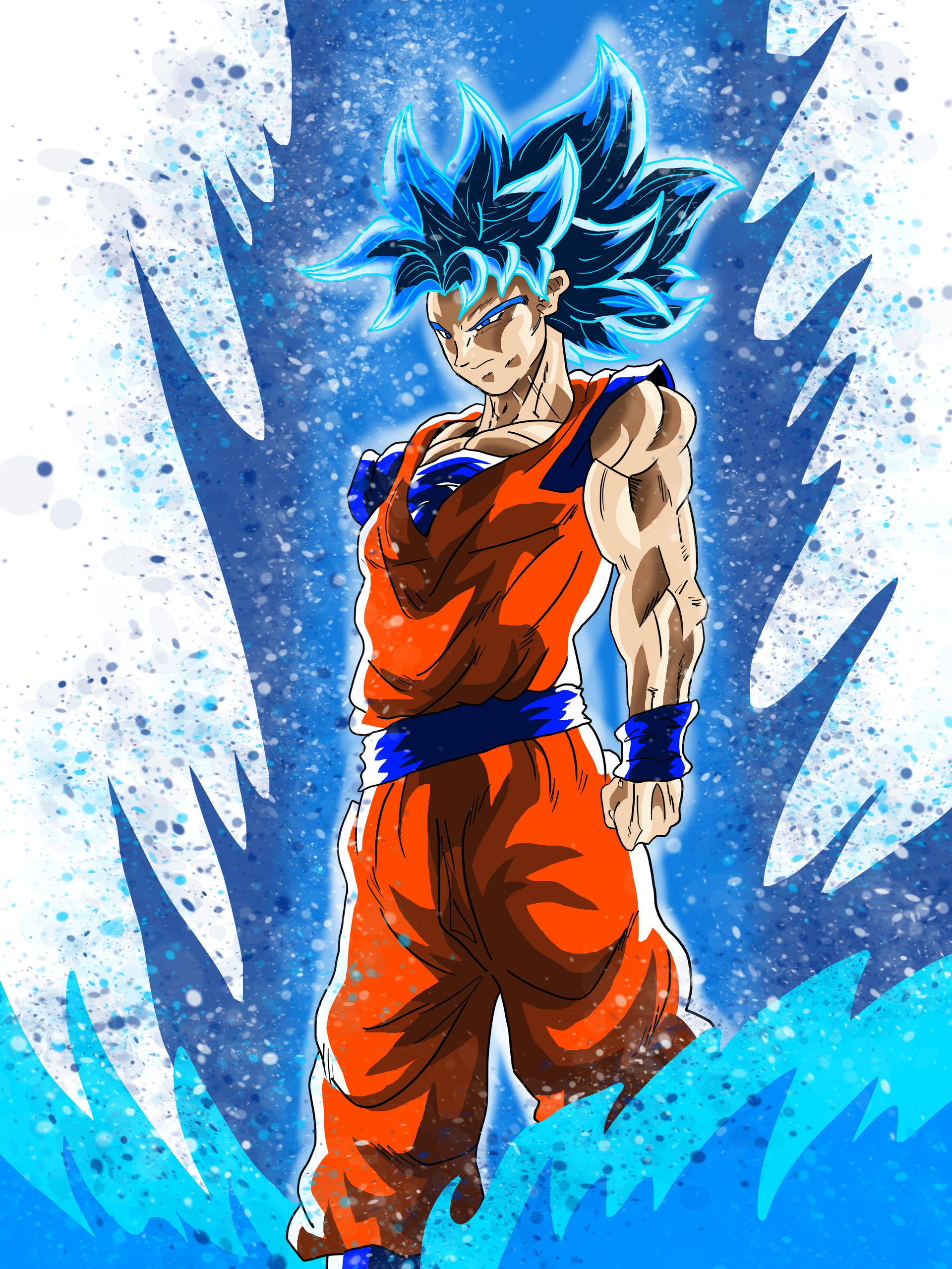 HeroBloks - Goku (Super Saiyan Blue)