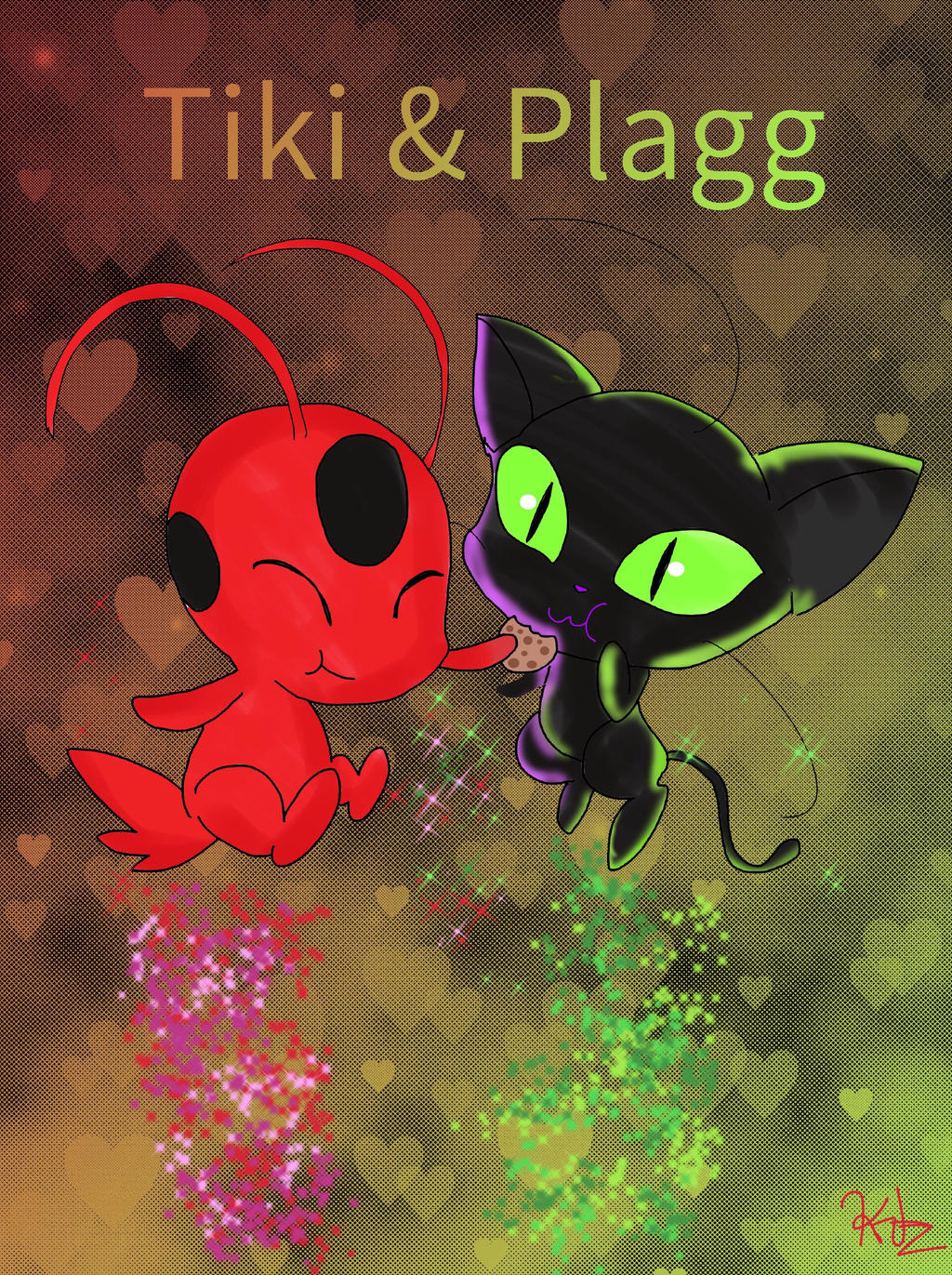 Tikki X Plagg Shipping Fanart By Kiritost On DeviantArt tikki-x-plagg-shipping-fanart-by-kiritost-on-deviantart