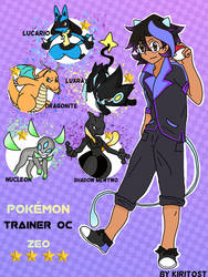 Commission: Pokemon Trainer Oc Zeo