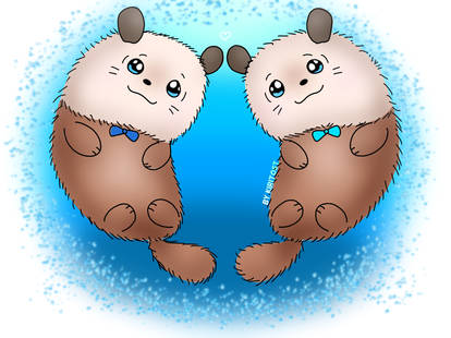 Sea Otters Together- DA Tutorial