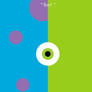 Monsters, Inc. Minimalist Poster.