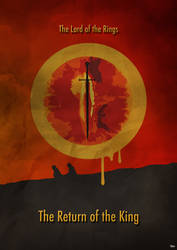 Lord of the Rings 3 - Minimalist Poster