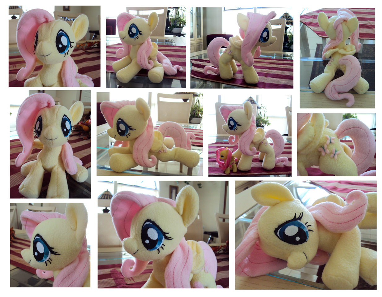 Fluttershy Plushie by ButtercupBabyPPG