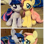 New Fluttershy and Twilight Plushies
