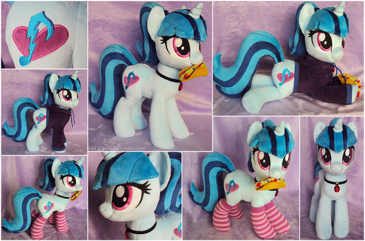 Sonata Pony Plushie with Taco, Socks, and Hoodie