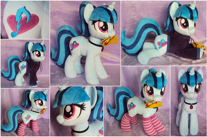 Sonata Pony Plushie with Taco, Socks, and Hoodie