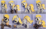 Derpy Plushie with socks and muffin
