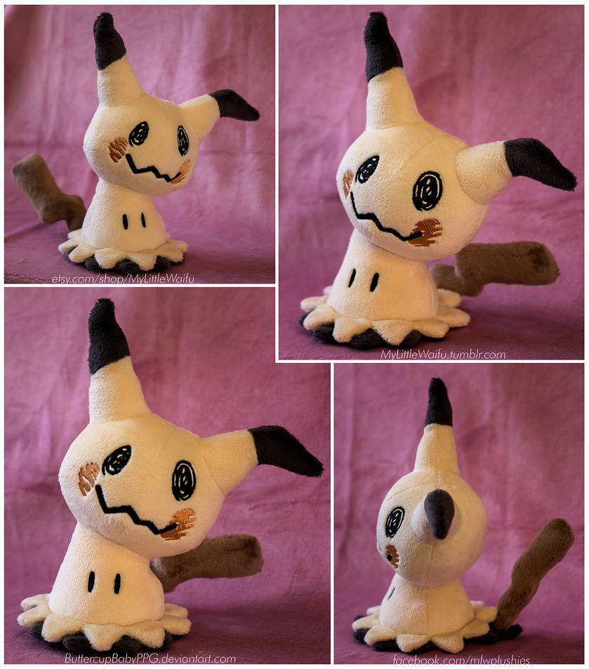 Mimikyu and Shiny Mimikyu Handmade Plush Dolls by Shlii on DeviantArt