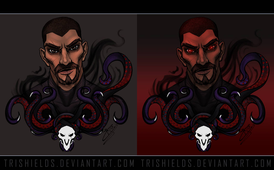 Reaper Reyes Reaper/Reyes Cameo by Trishields on DeviantArt