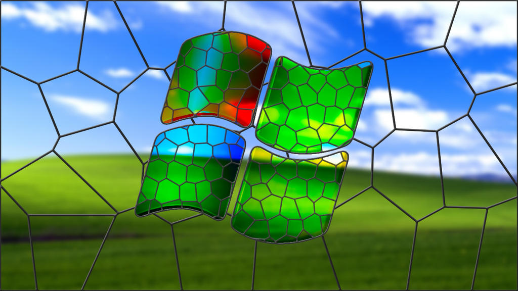 Windows Xp Glass Windows XP Bliss Stained Glass by sbd3000 on DeviantArt