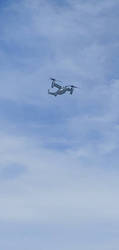 MV-22 Osprey Hovering by jayburn00
