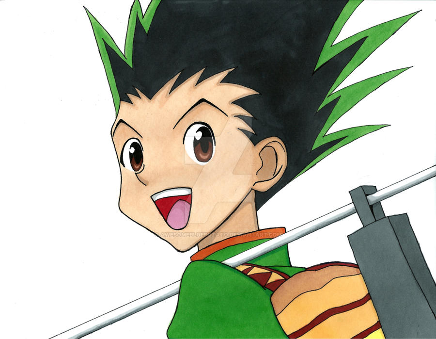 Gon by awesomebluepotato on DeviantArt