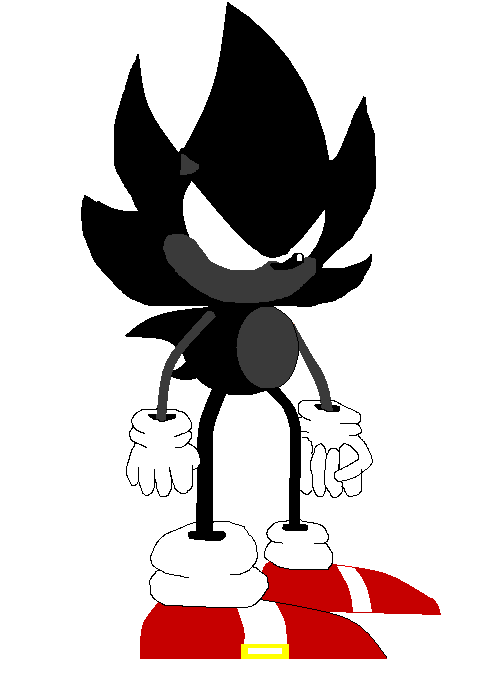 Dark Super Sonic png