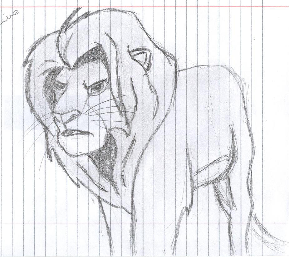 Simba Angry by Rinthoroniel on DeviantArt