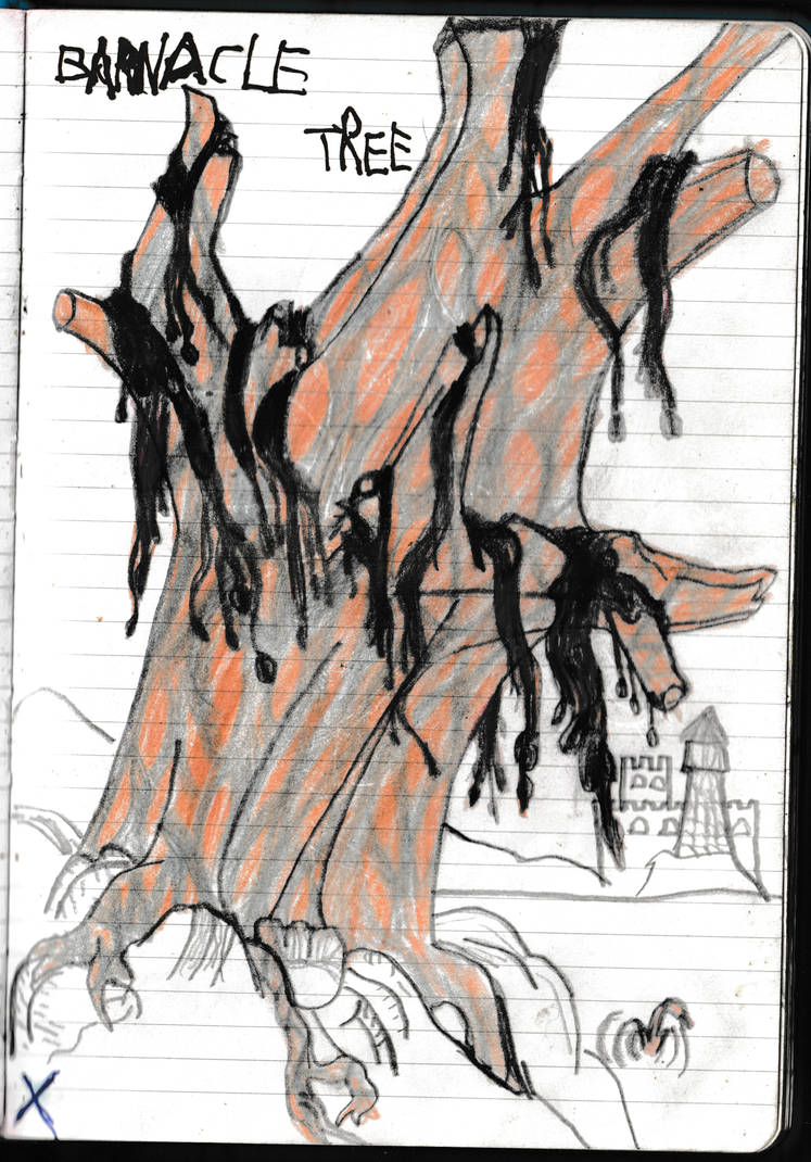 cryptidABCs#0017:Barnacle Trees by theRunningmandev on DeviantArt