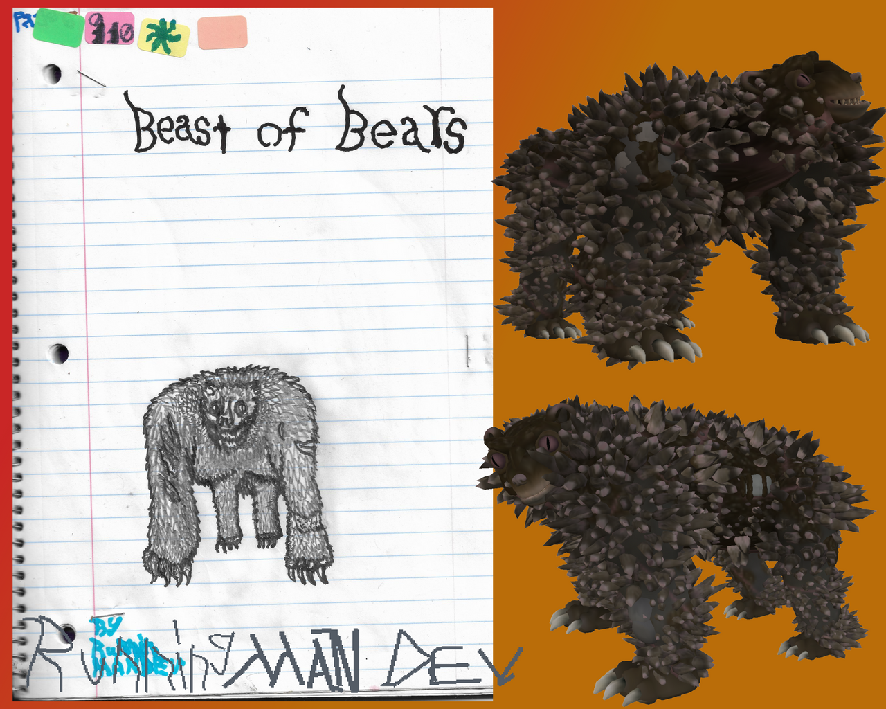 CryptidABCs#0110:Beast of Bears by theRunningmandev on DeviantArt