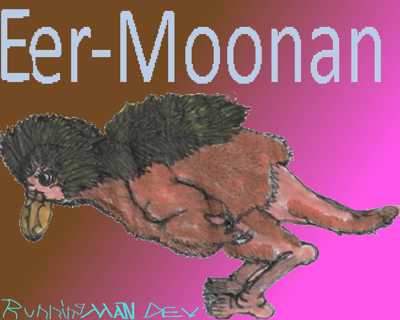 Moonan CryptidABCs#0139: Eer-Moonan by theRunningmandev on DeviantArt