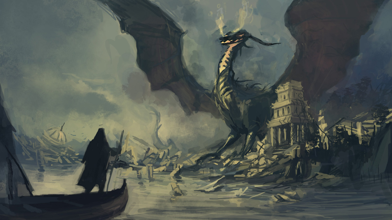 Dragon of Pendor (from my Earthsea project)