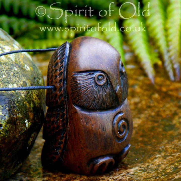 Owl amulet by Spirit of Old by SpiritOfOld