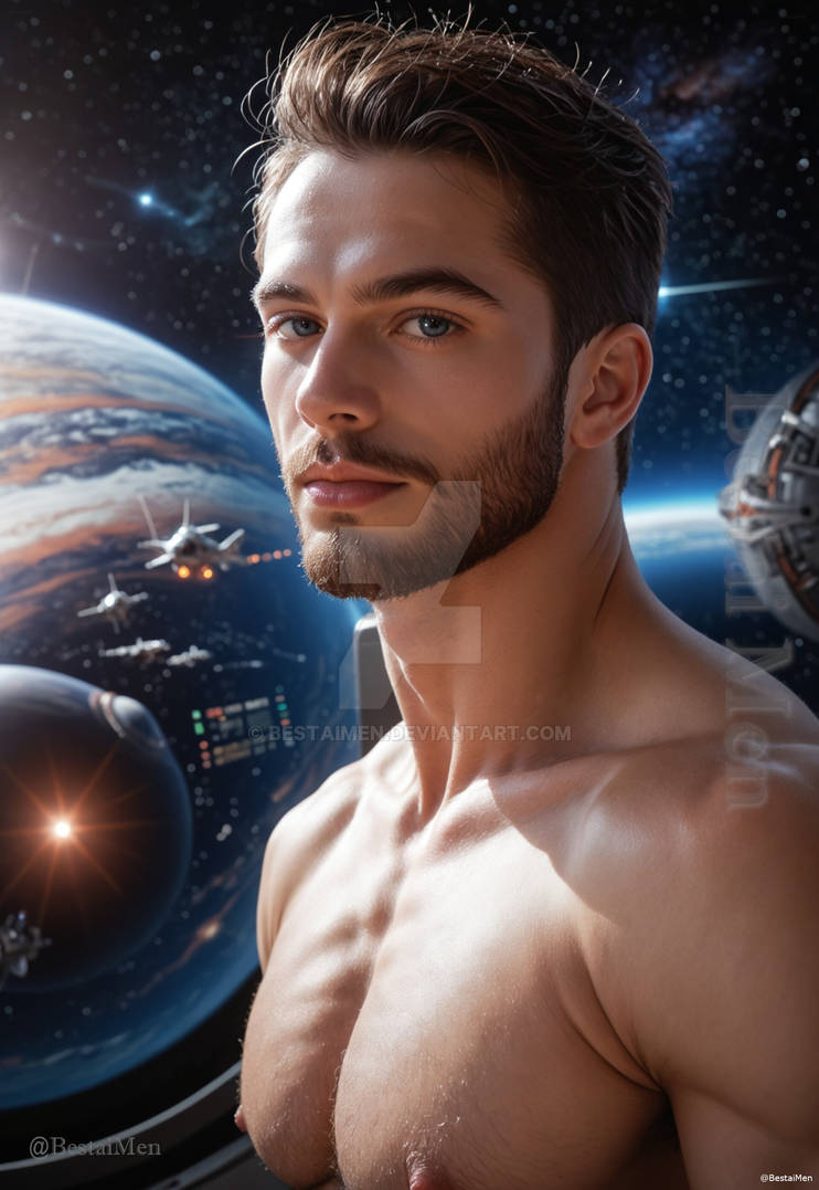 Spaceman Muscle Muscule Hunk Space Voyage Realism 002 BestaiMen 20 by BestaiMen on ...
