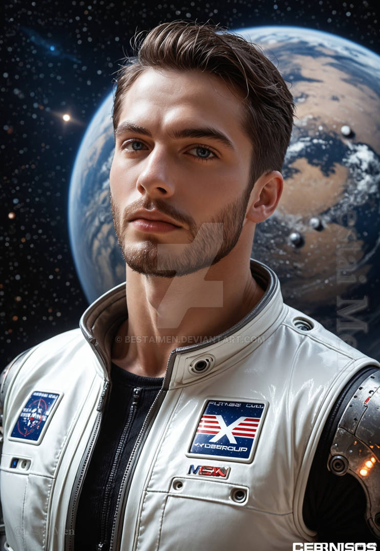Spaceman Muscle Muscule Hunk Space Voyage 4-002 BestaiMen 202503 P by BestaiMen on ...
