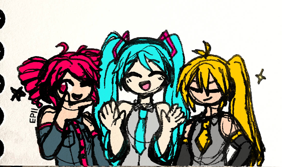 Baka Coloring Triple Baka Squad!! by Enderphoenix11 on DeviantArt