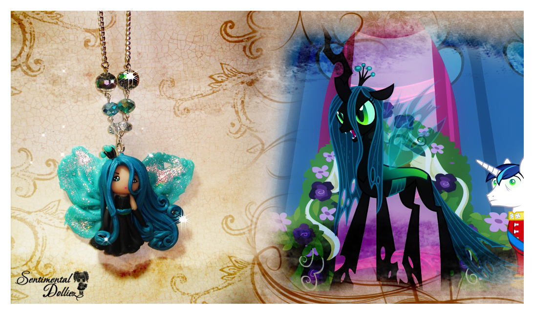 Queen Chrysalis Necklace